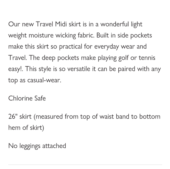 New Snoga travel skirt - Picture 3 of 4